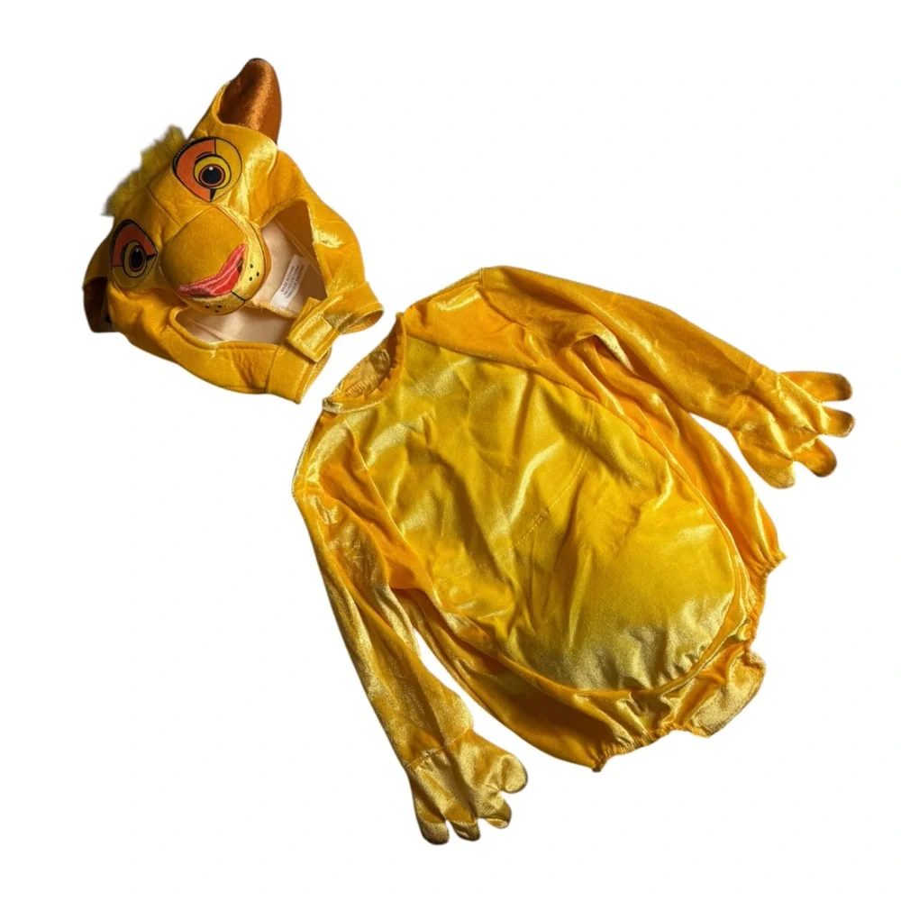 Disney Baby Toddler The Lion King Simba Cub Costume Size 12-18‎ Months - Picture 2 of 7